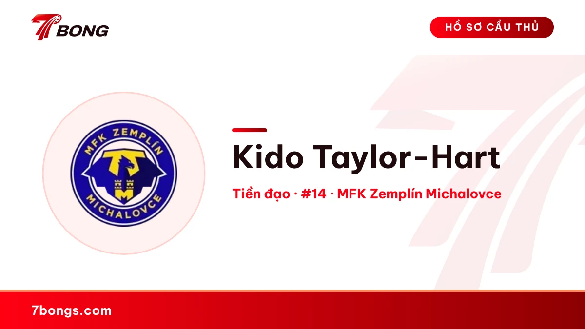 Kido Taylor-Hart — MFK Zemplín Michalovce