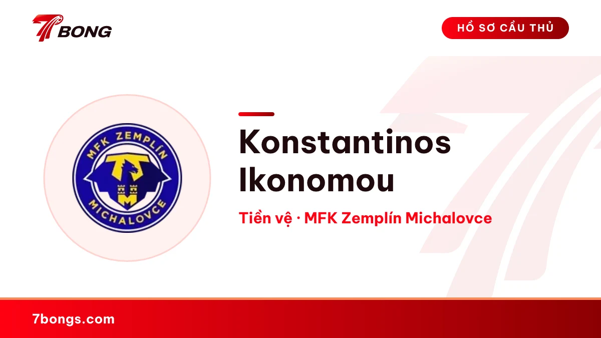 Konstantinos Ikonomou — MFK Zemplín Michalovce