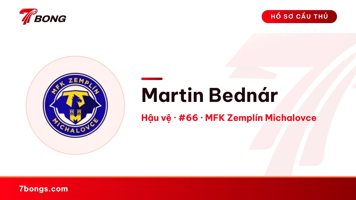 Martin Bednár — MFK Zemplín Michalovce