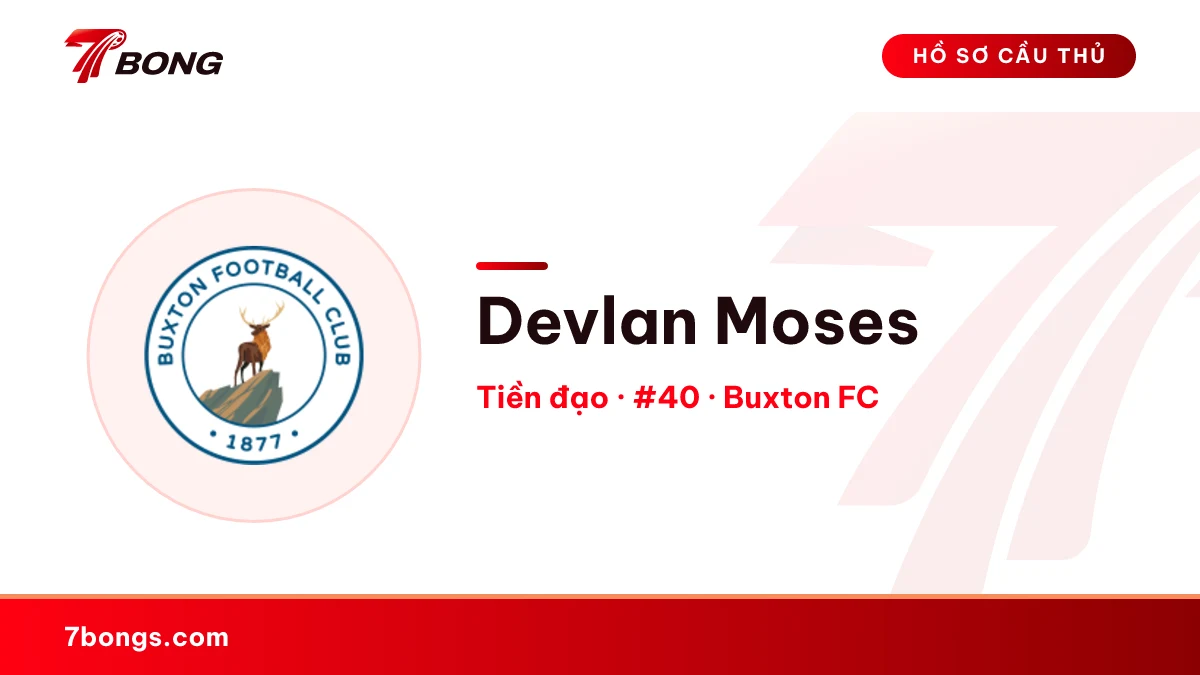 Devlan Moses — Buxton FC