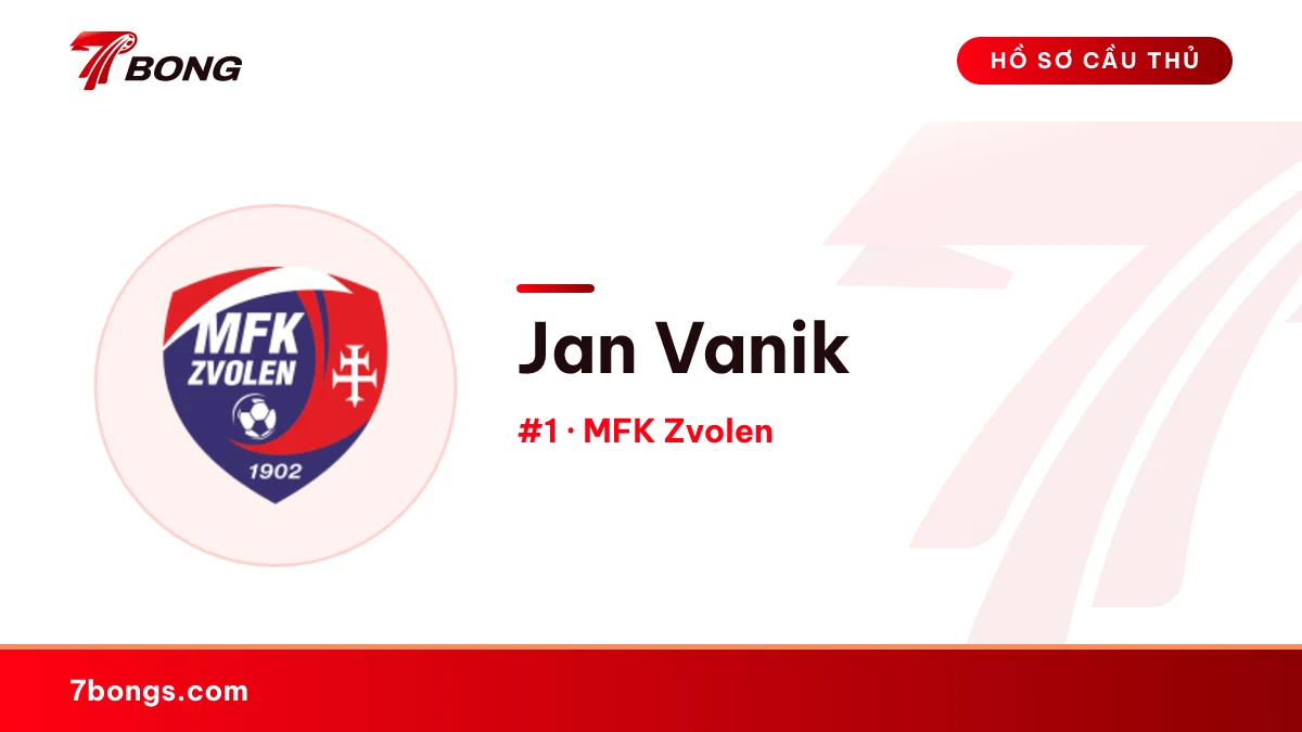 Jan Vanik — MFK Zvolen