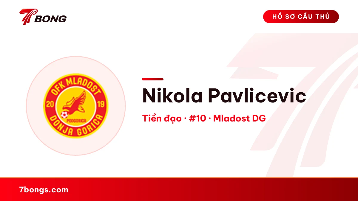 Nikola Pavlicevic — Mladost DG
