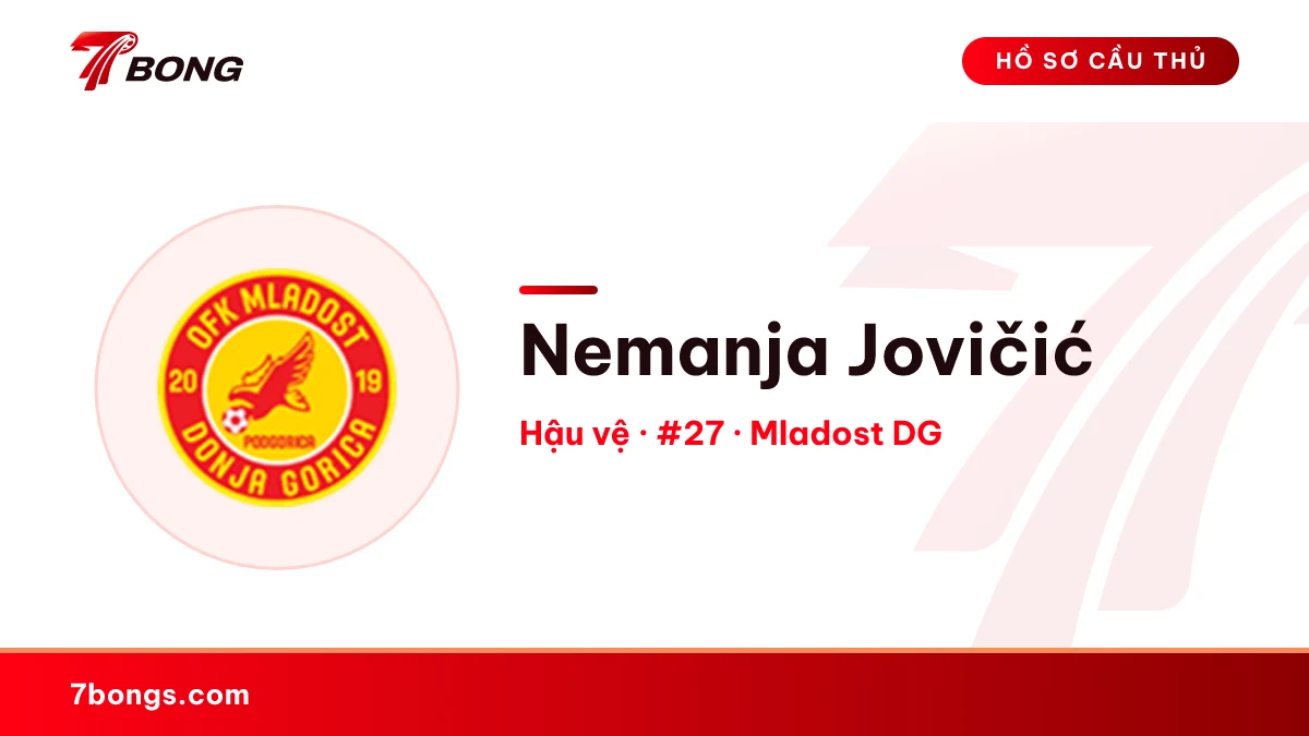 Nemanja Jovičić — Mladost DG