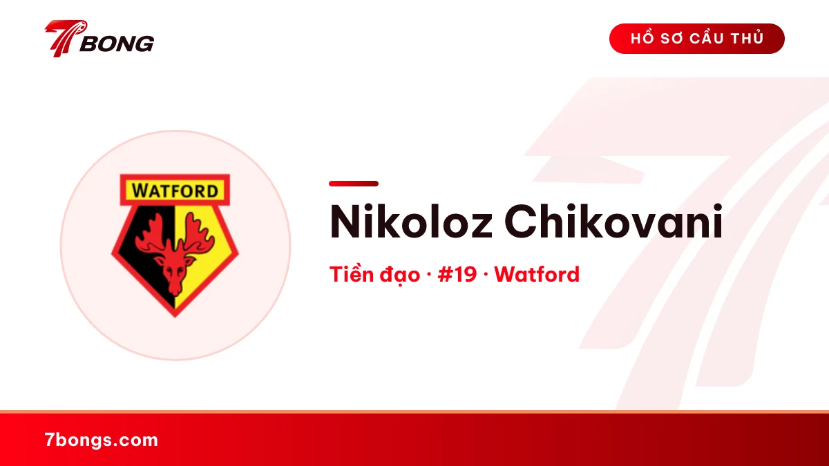 Nikoloz Chikovani — Watford