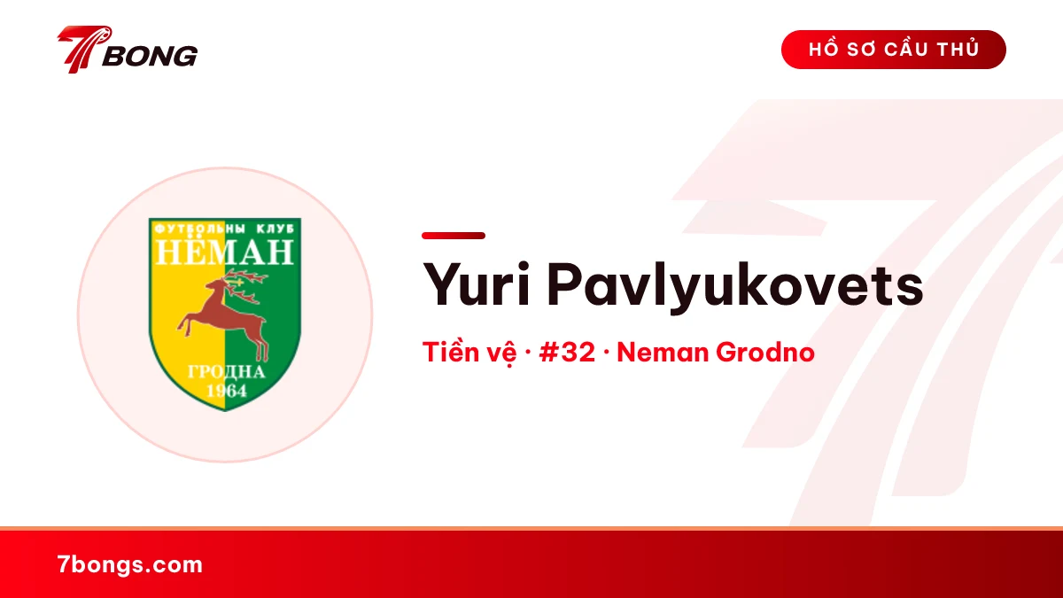 Yuri Pavlyukovets — Neman Grodno
