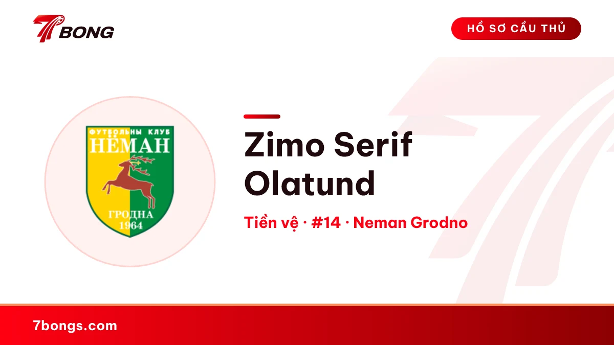Zimo Serif Olatund — Neman Grodno