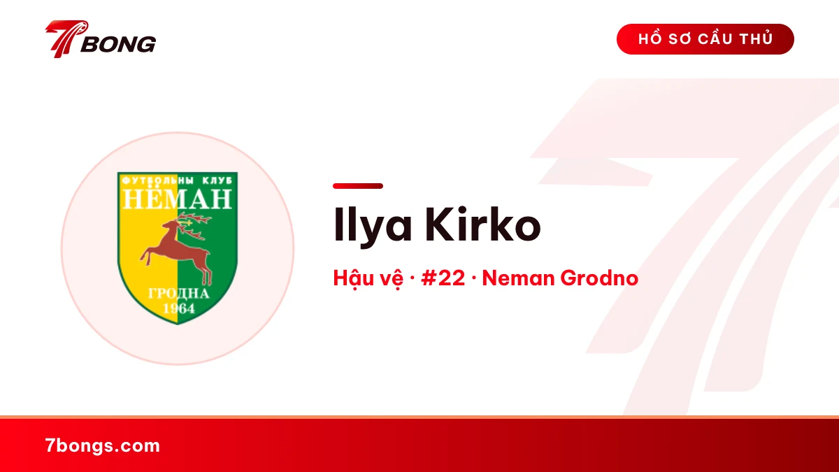 Ilya Kirko — Neman Grodno