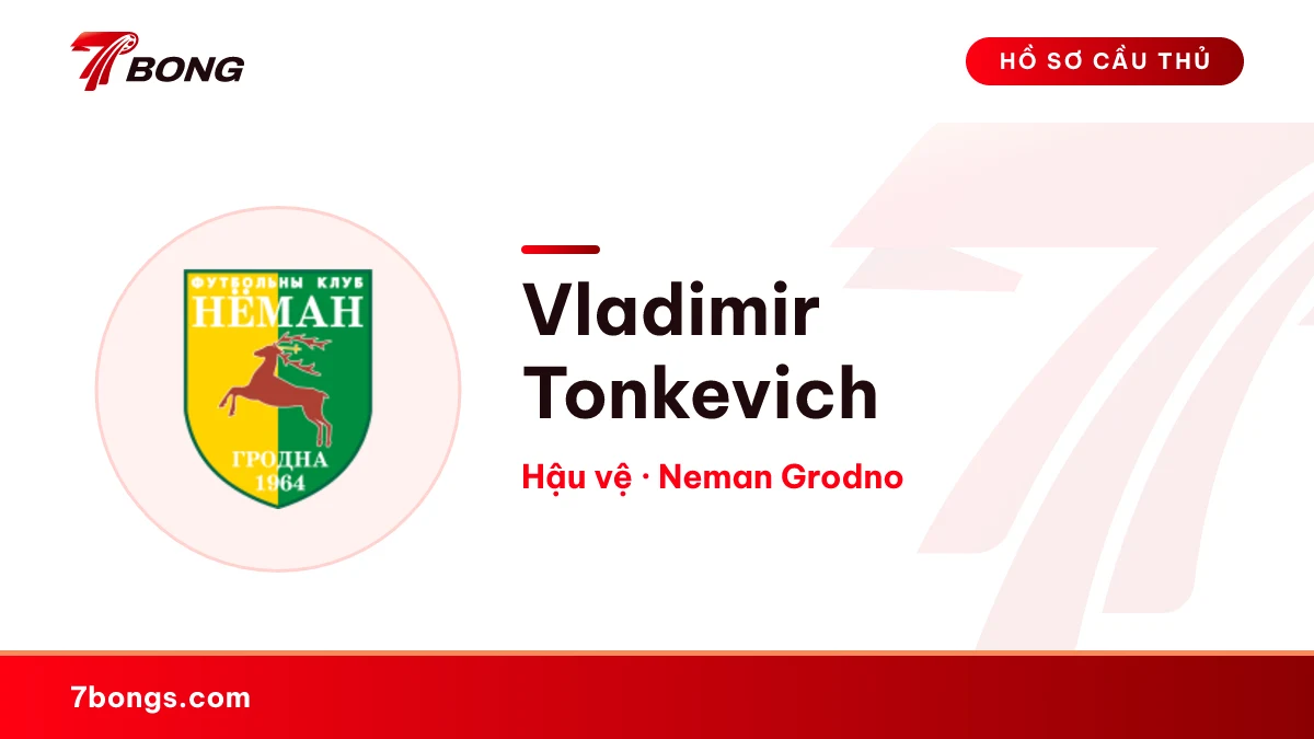 Vladimir Tonkevich — Neman Grodno