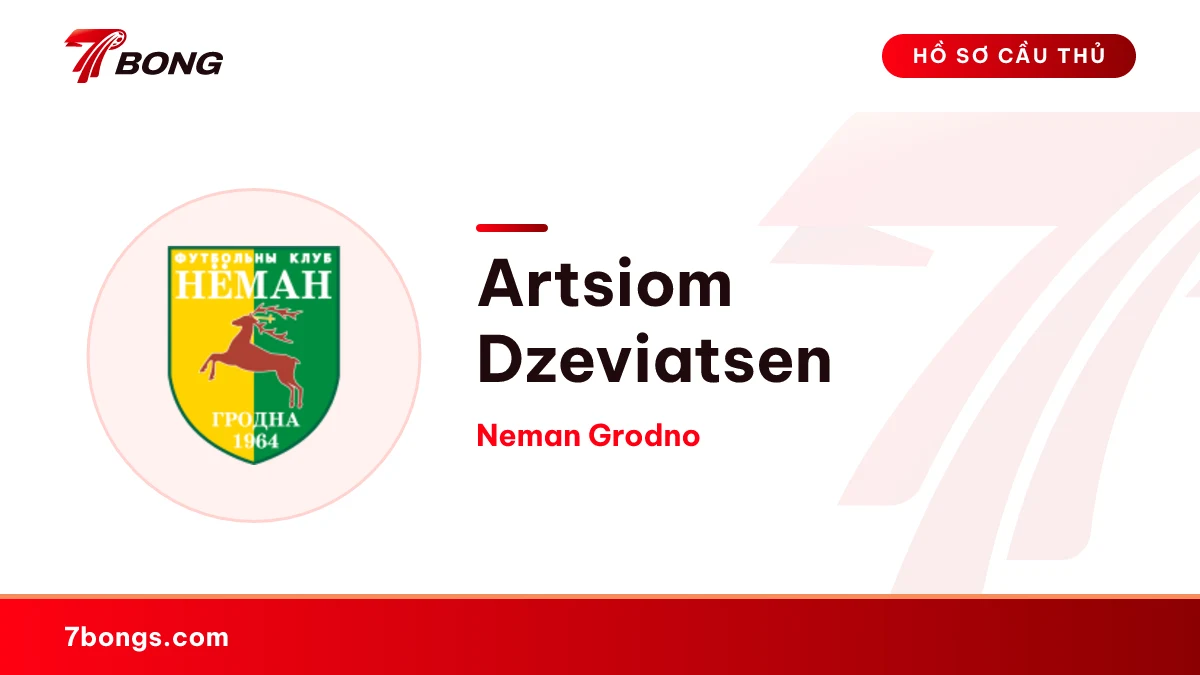 Artsiom Dzeviatsen — Neman Grodno