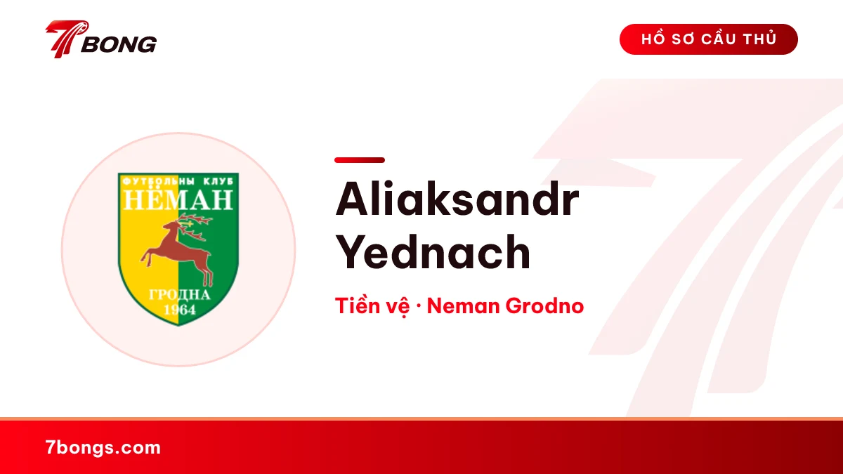 Aliaksandr Yednach — Neman Grodno