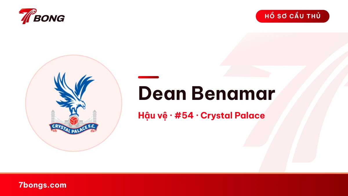 Dean Benamar — Crystal Palace