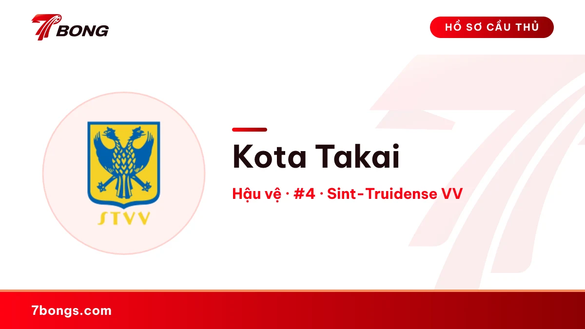Kota Takai — Sint-Truidense VV