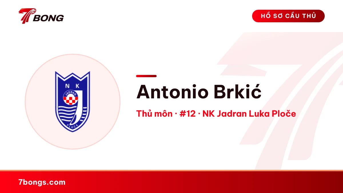 Antonio Brkić — NK Jadran Luka Ploče