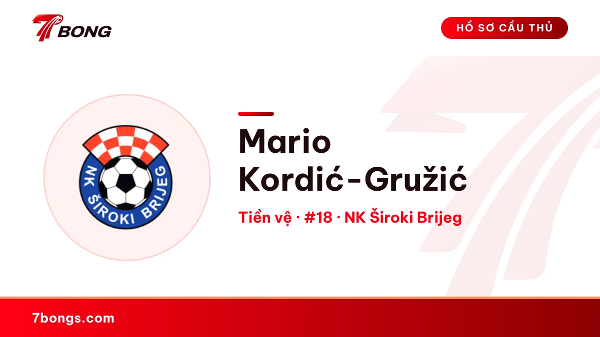 Mario Kordić-Gružić — NK Široki Brijeg