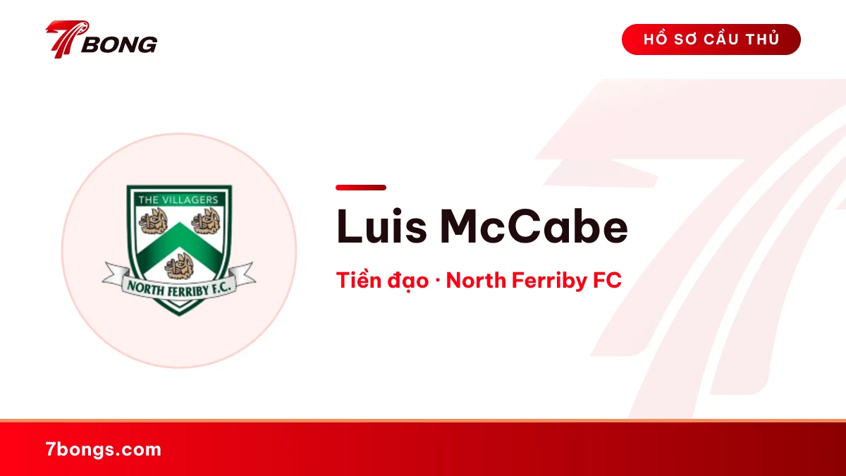Luis McCabe — North Ferriby FC