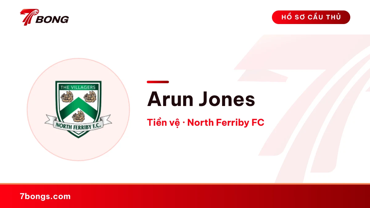 Arun Jones — North Ferriby FC