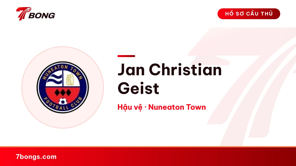 Jan Christian Geist — Nuneaton Town
