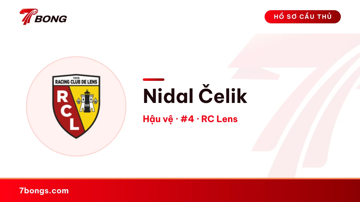 Nidal Čelik — RC Lens