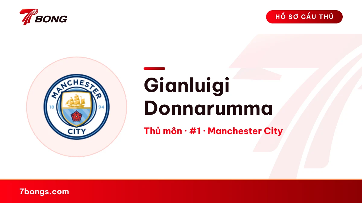 Gianluigi Donnarumma — Manchester City