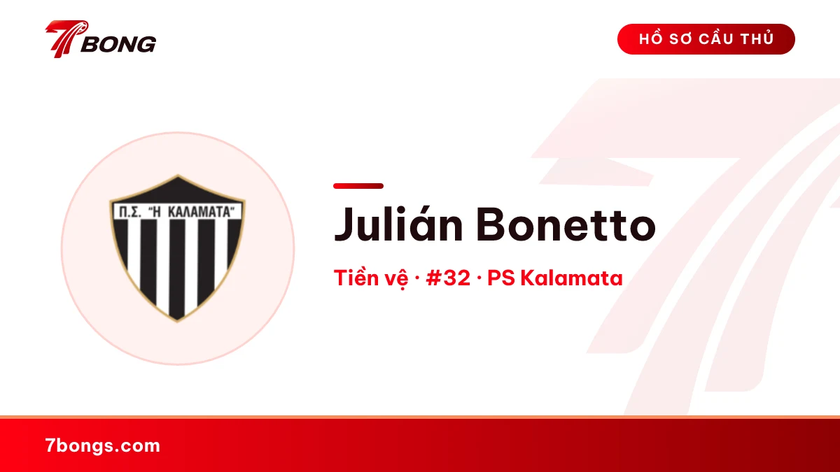 Julián Bonetto — PS Kalamata