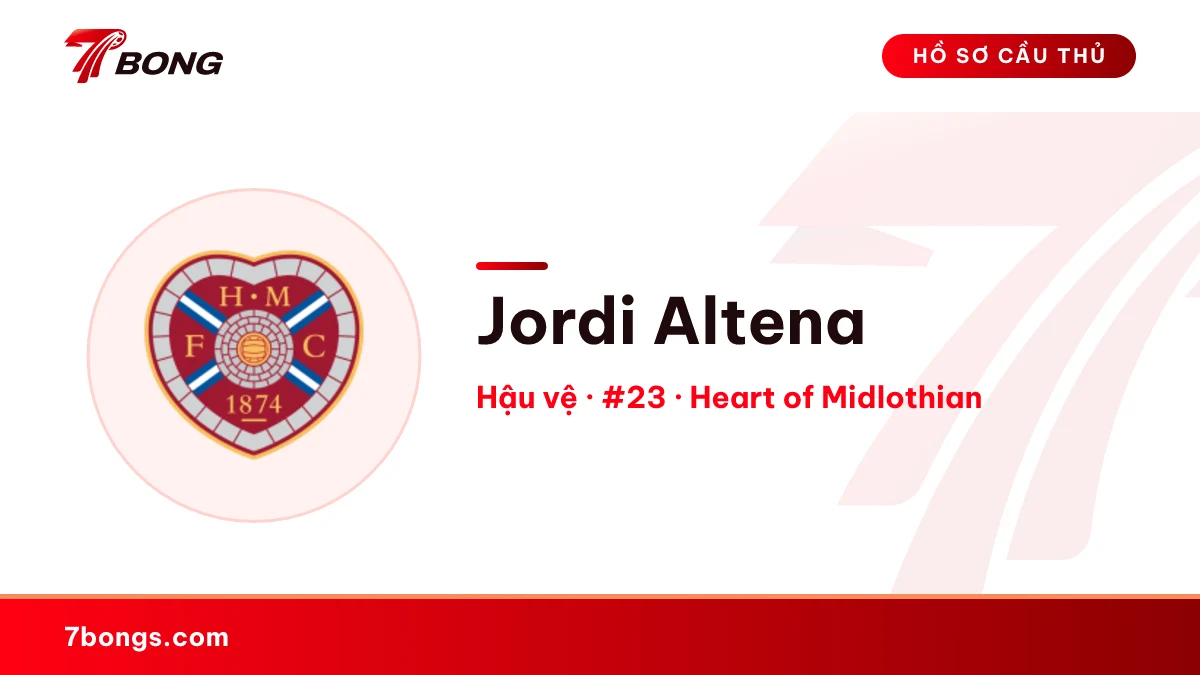Jordi Altena — Heart of Midlothian
