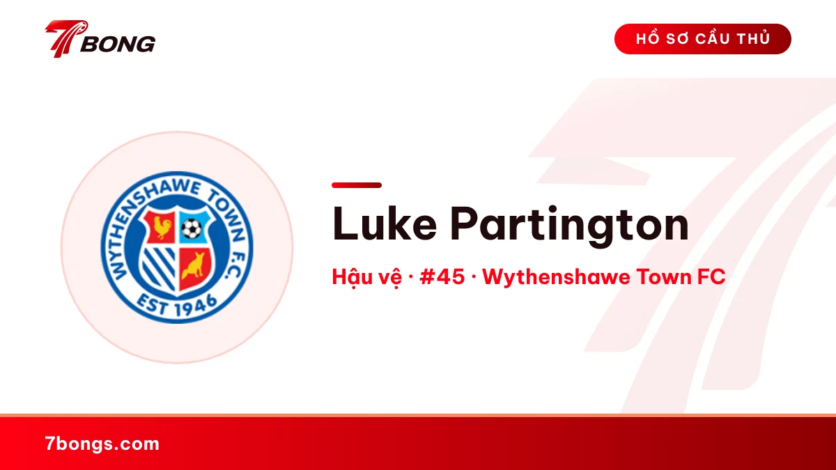 Luke Partington — Wythenshawe Town FC