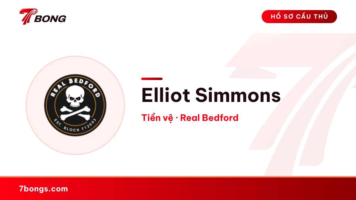Elliot Simmons — Real Bedford