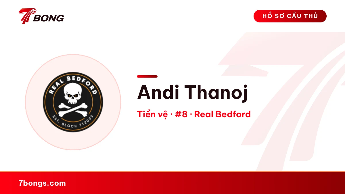 Andi Thanoj — Real Bedford