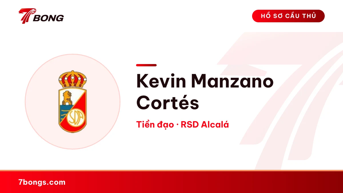 Kevin Manzano Cortés — RSD Alcalá
