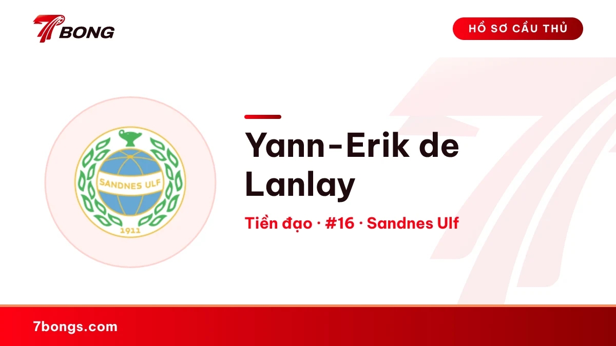 Yann-Erik de Lanlay — Sandnes Ulf