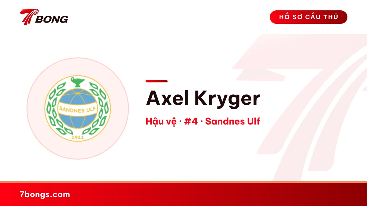 Axel Kryger — Sandnes Ulf
