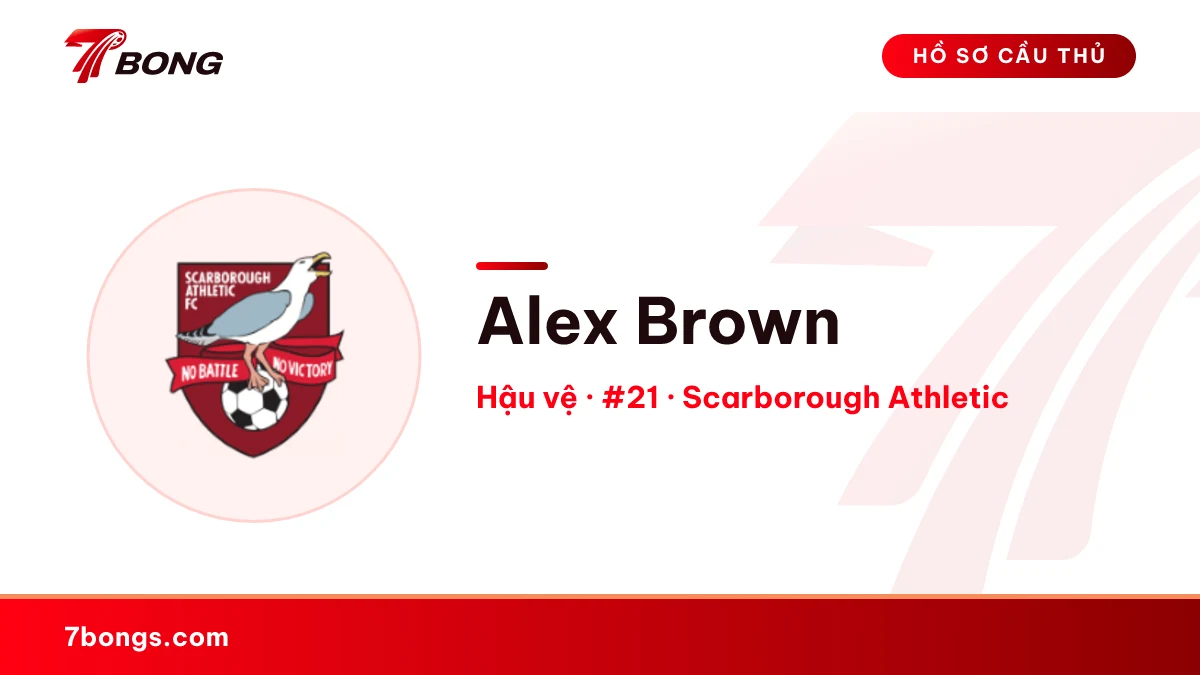Alex Brown — Scarborough Athletic
