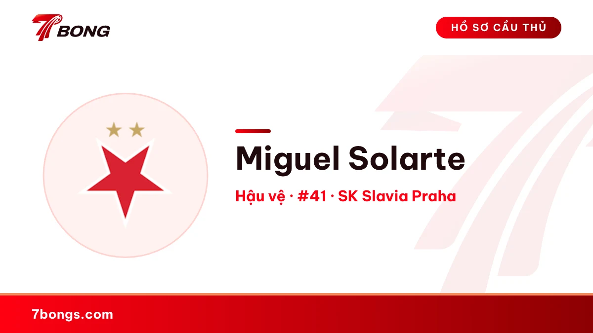 Miguel Solarte — SK Slavia Praha