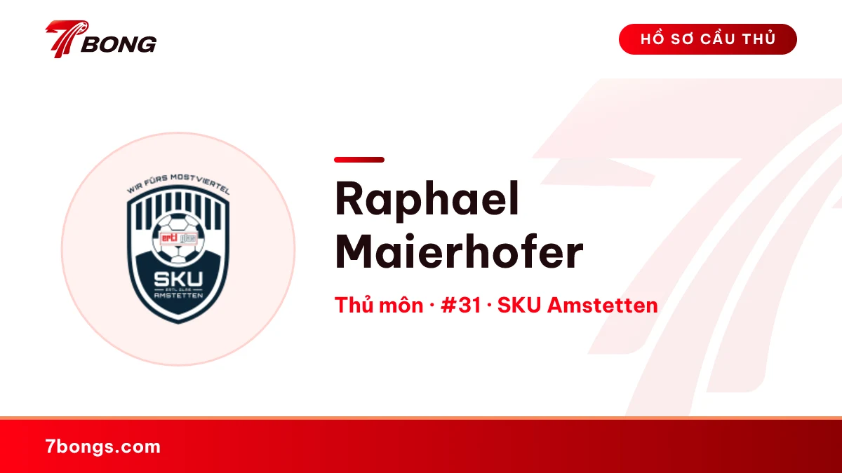 Raphael Maierhofer — SKU Amstetten