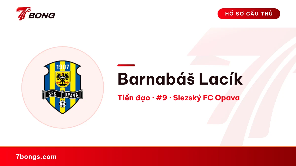 Barnabáš Lacík — Slezský FC Opava