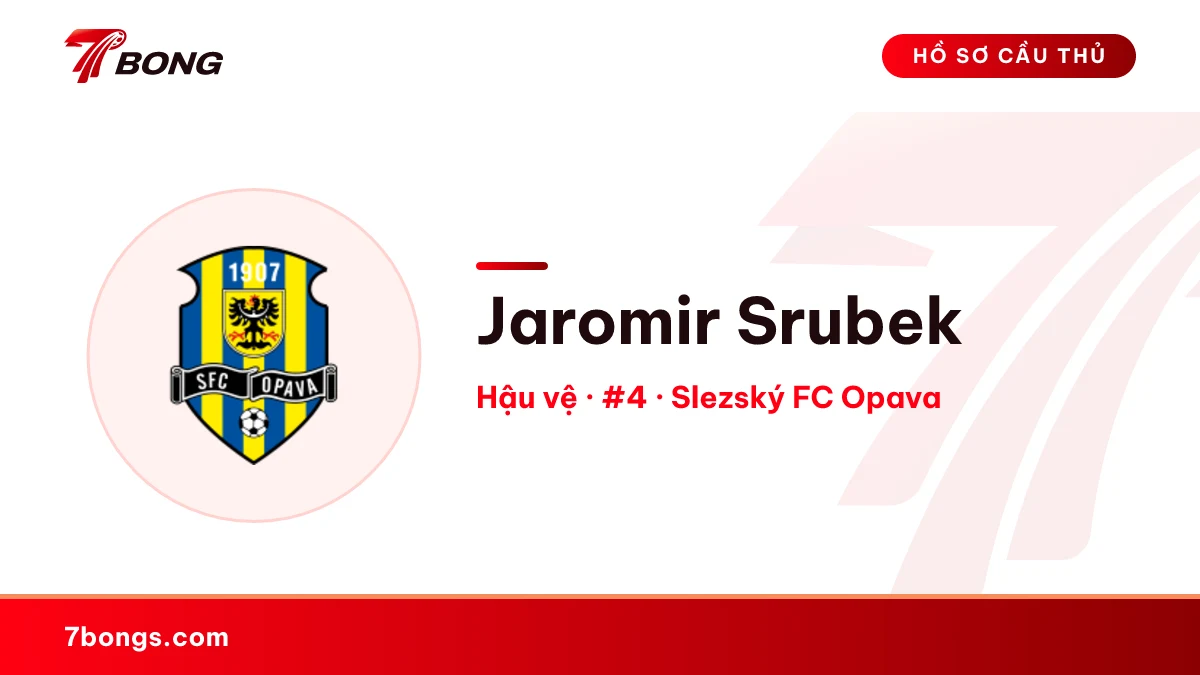 Jaromir Srubek — Slezský FC Opava