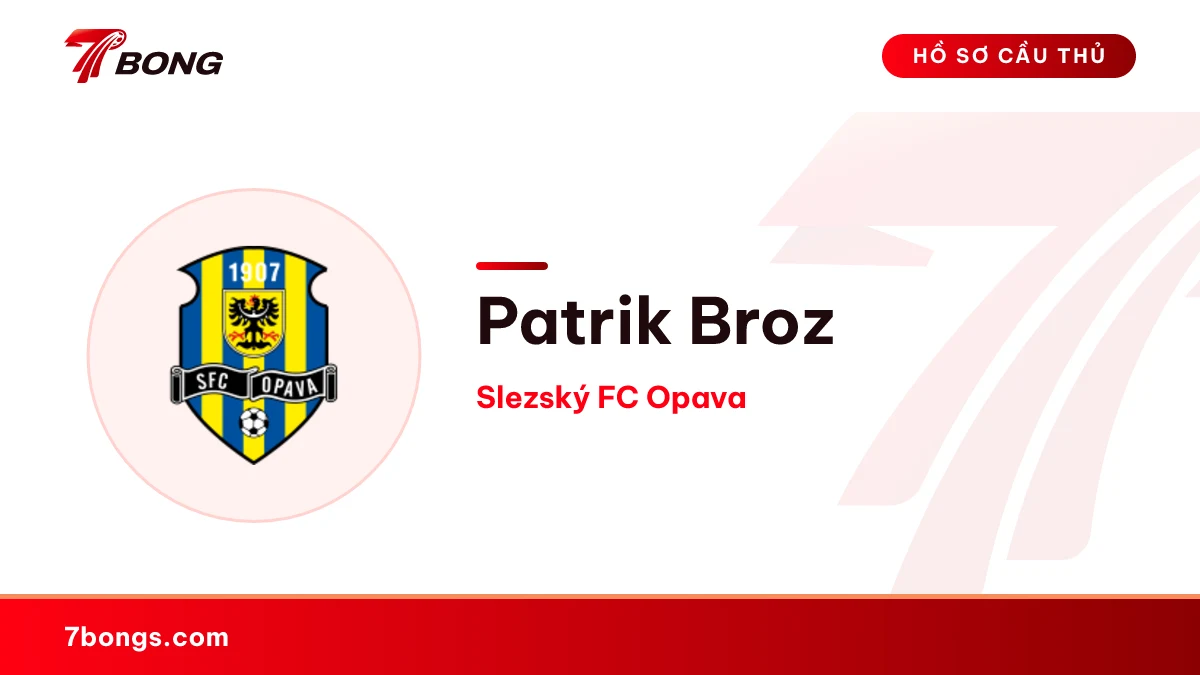 Patrik Broz — Slezský FC Opava