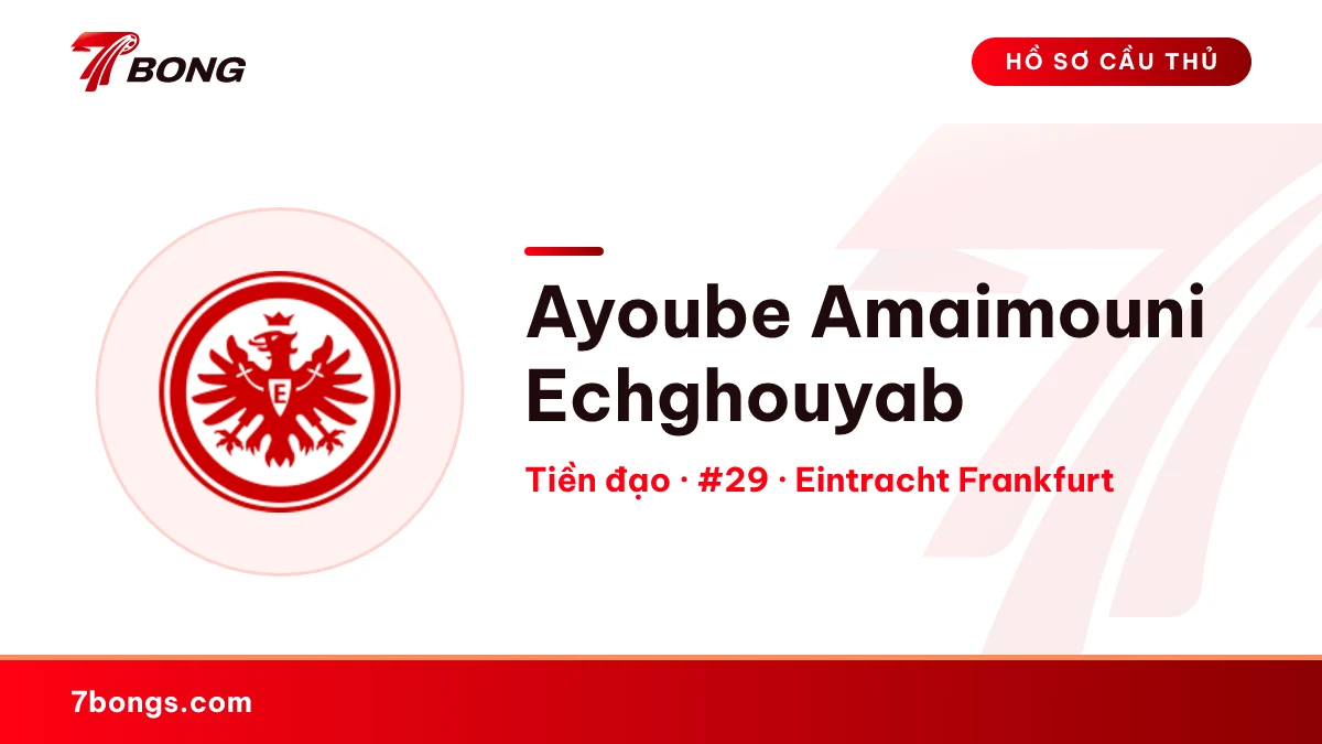 Ayoube Amaimouni Echghouyab — Eintracht Frankfurt