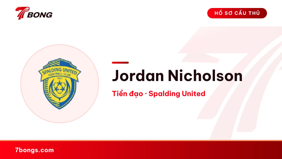 Jordan Nicholson — Spalding United