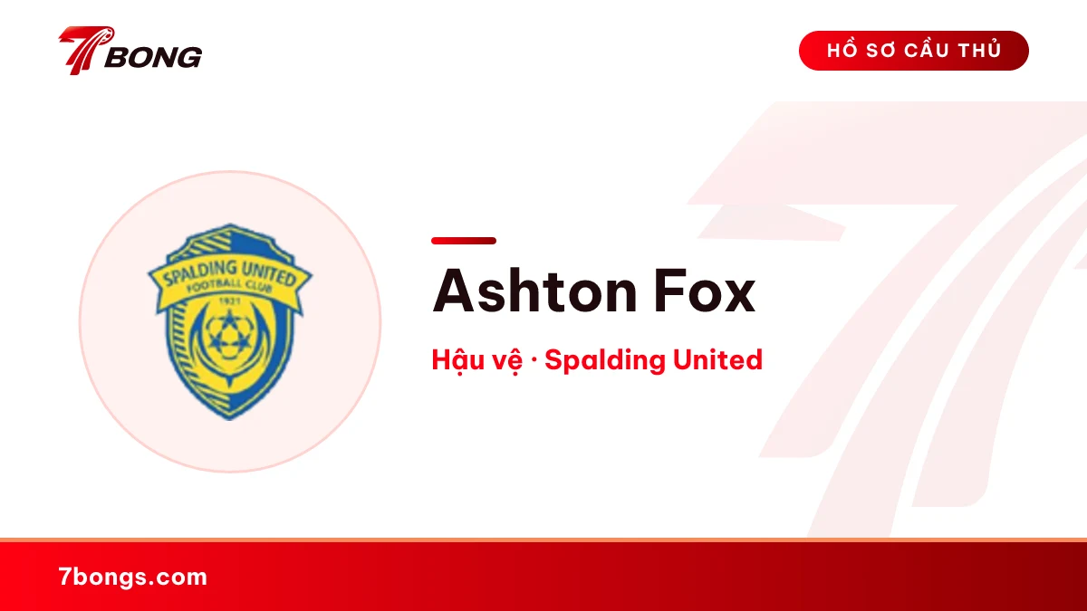 Ashton Fox — Spalding United
