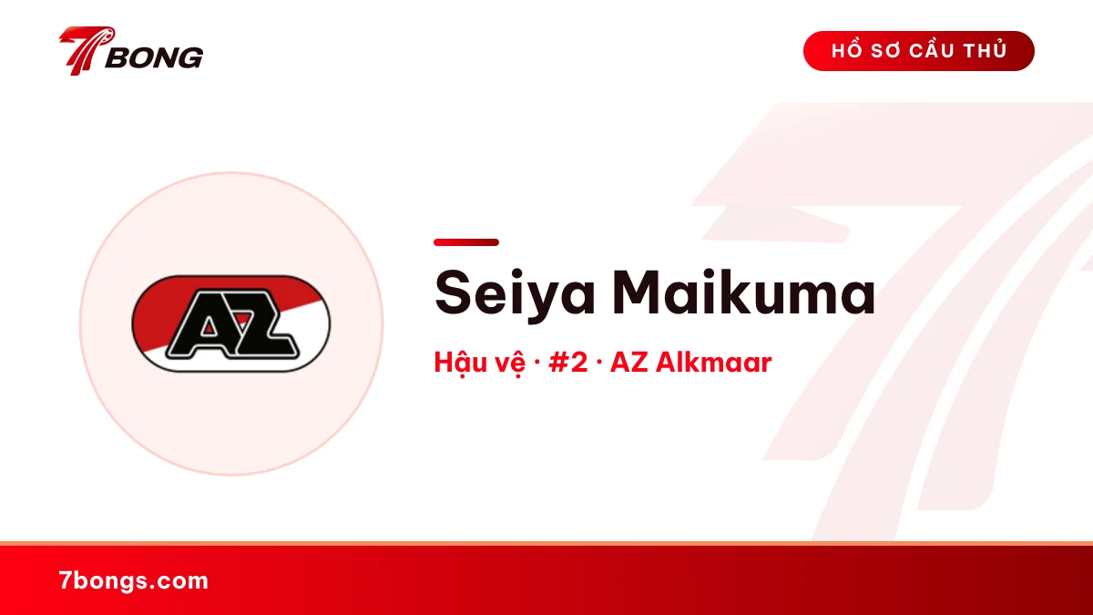 Seiya Maikuma — AZ Alkmaar
