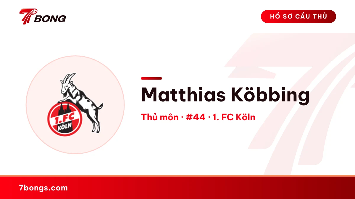 Matthias Köbbing — 1. FC Köln
