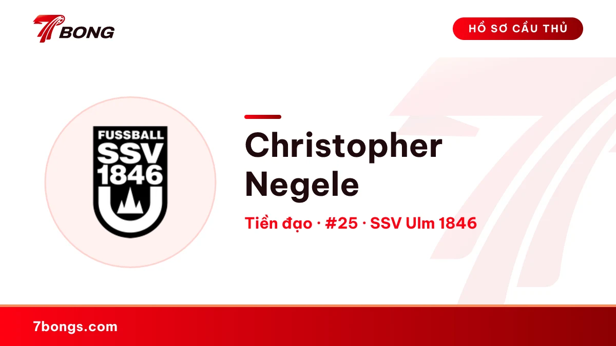 Christopher Negele — SSV Ulm 1846