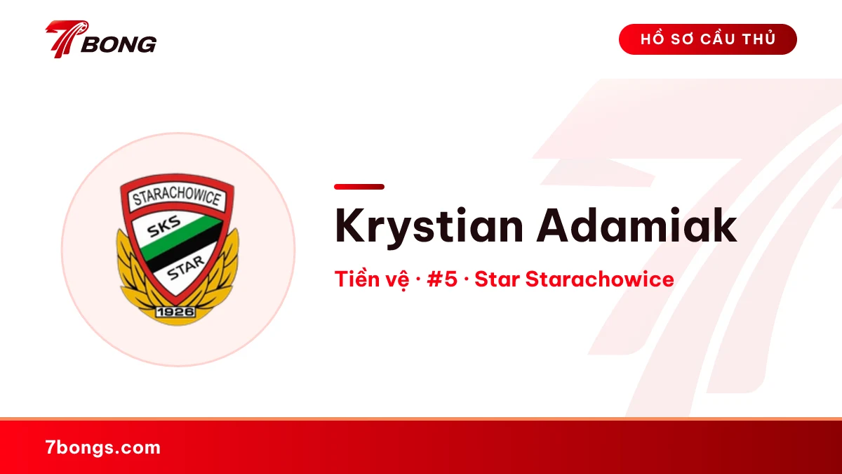 Krystian Adamiak — Star Starachowice
