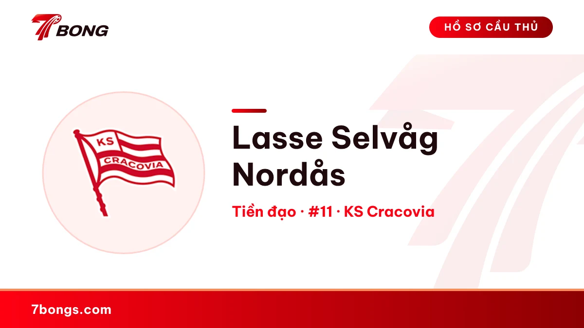 Lasse Selvåg Nordås — KS Cracovia