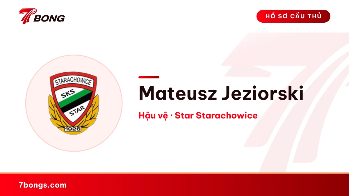 Mateusz  Jeziorski — Star Starachowice