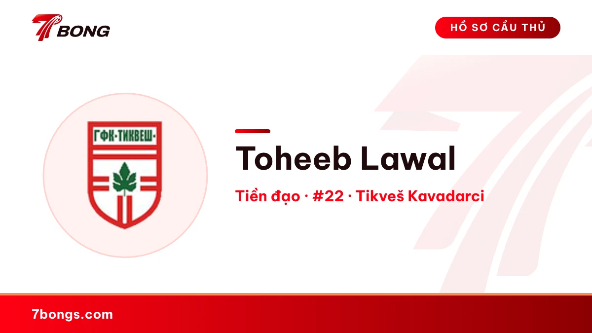 Toheeb Lawal — Tikveš Kavadarci