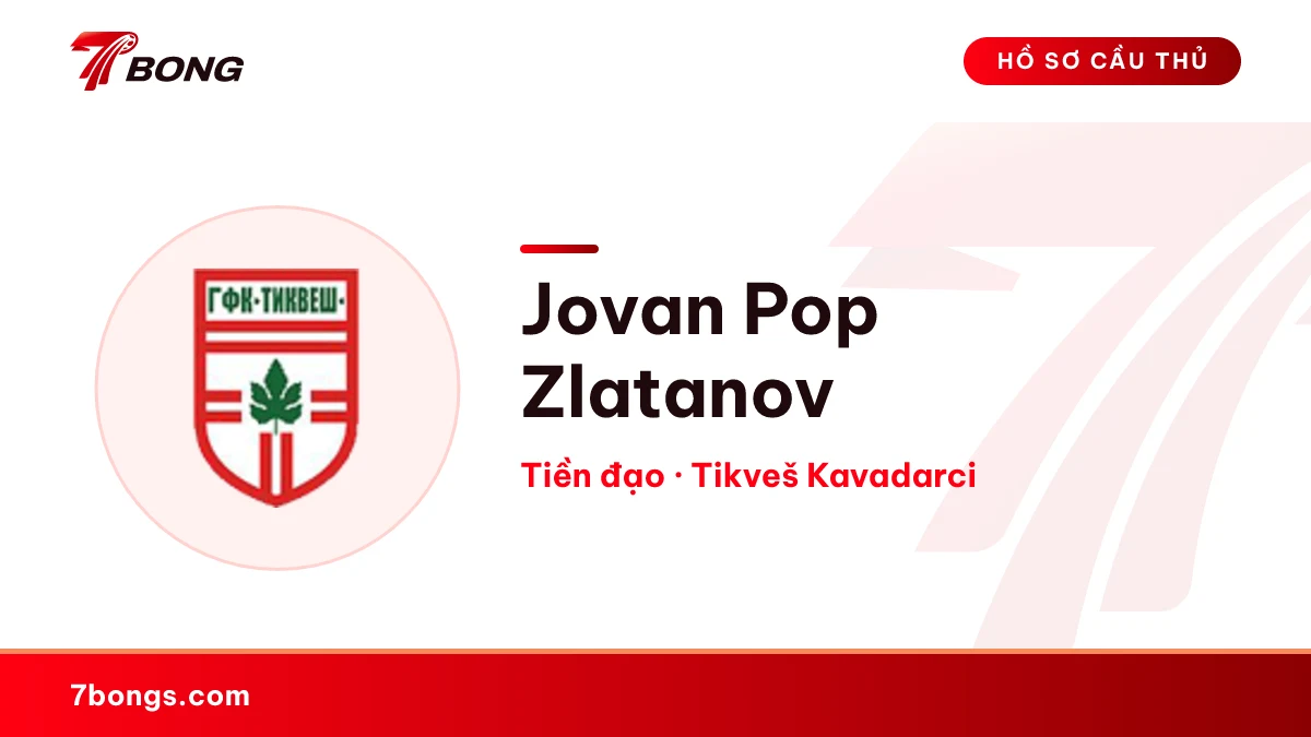 Jovan Pop Zlatanov — Tikveš Kavadarci