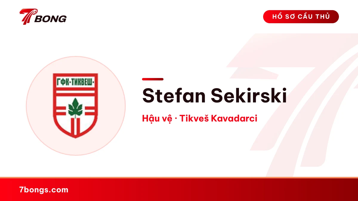 Stefan Sekirski — Tikveš Kavadarci