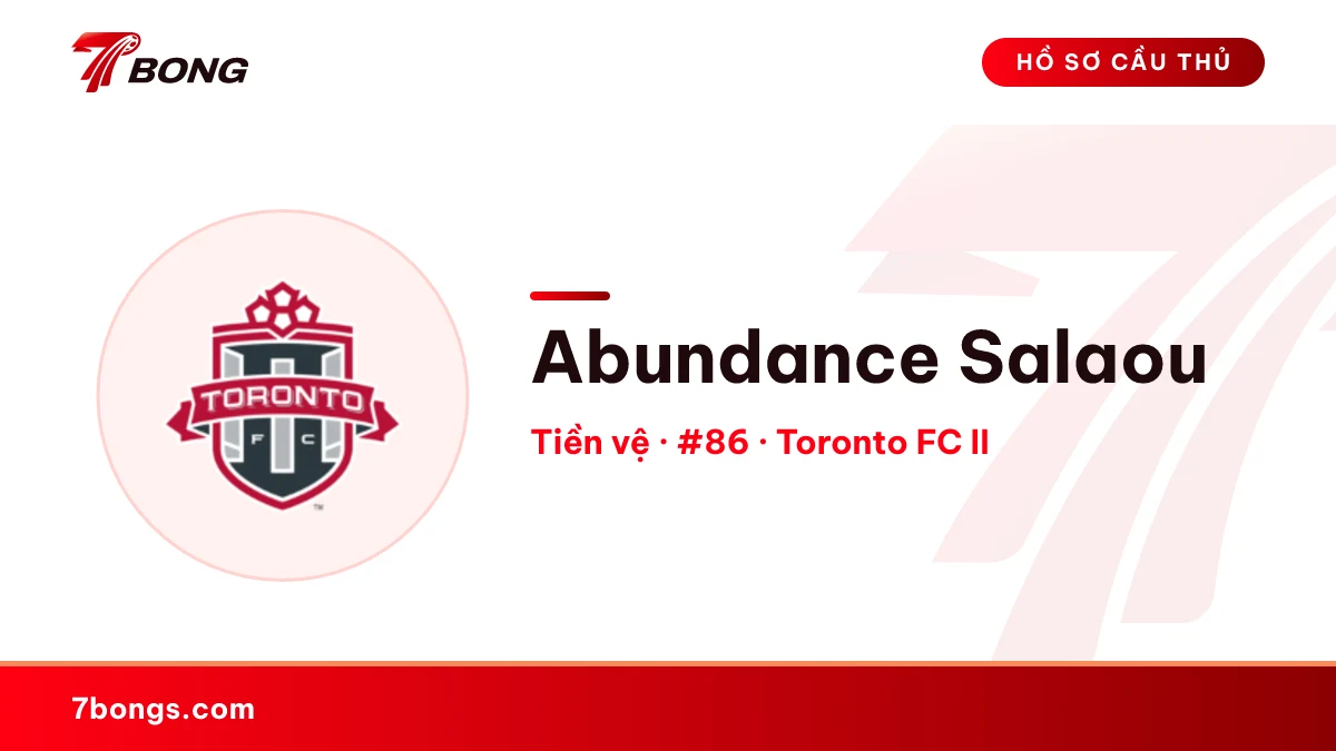 Abundance Salaou — Toronto FC II